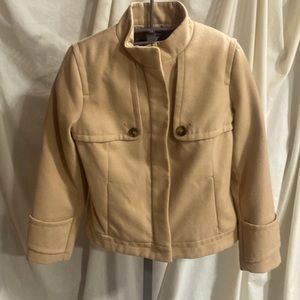 Chico’s coat- beautiful tan camel color